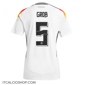 Germania Pascal Gross #5 Prima Maglia Europei 2024 Manica Corta